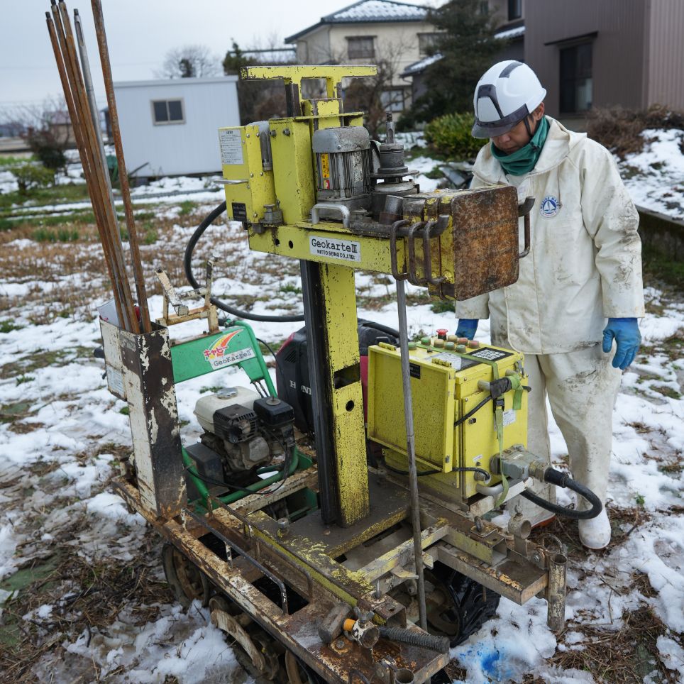 SWS試験（スクリューウェイト貫入試験）